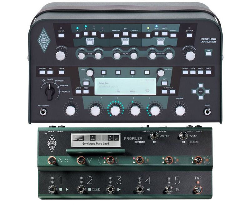 Kemper -Pack- Profiler Head Black Amplificador Guitarra con Pedalera Profiler Remote 1