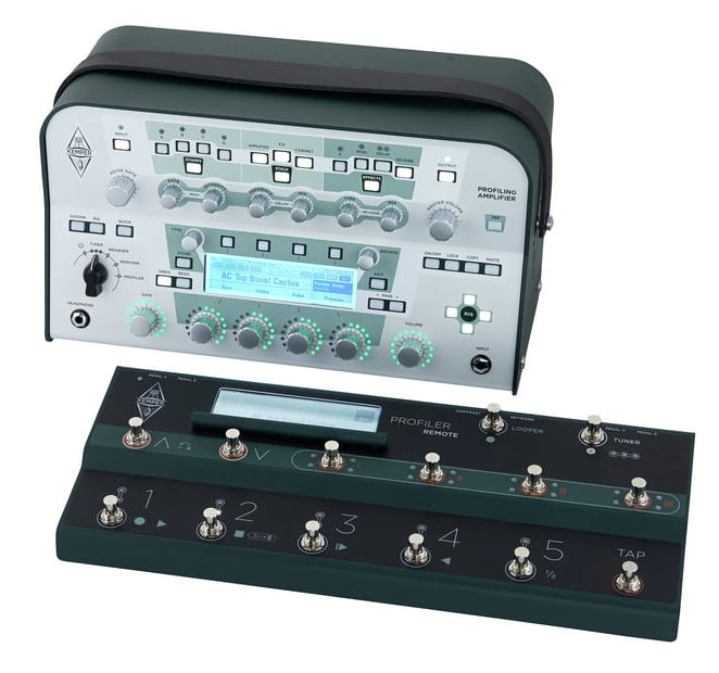 Kemper -Pack- Profiler Head White Amplificador Guitarra con Pedalera Profiler Remote 2