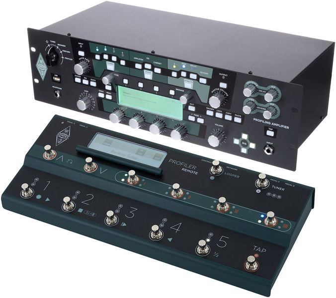 Kemper -Pack- Profiler Rack Amplificador Guitarra con Pedalera Profiler Remote 21