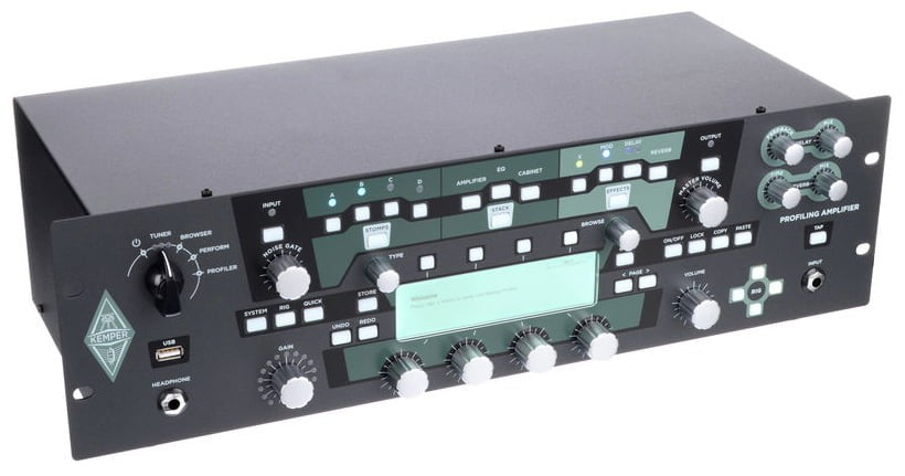 Kemper -Pack- Profiler Powerrack Amplificador Rack Guitarra con Pedalera Profiler Remote 2