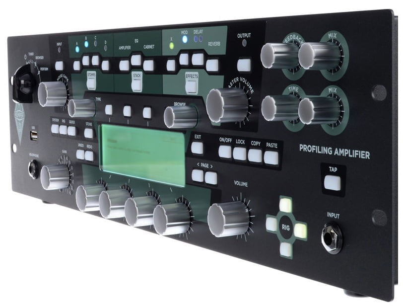 Kemper -Pack- Profiler Powerrack Amplificador Rack Guitarra con Pedalera Profiler Remote 6