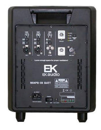 EK Audio M04PA08B Sistema PA Compacto 800W con Batería 2