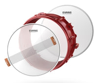 Evans ESTUK-14UV1-1 Snare Tune Up Kit UV1 Set para Caja Batería 14 Pulgadas 7