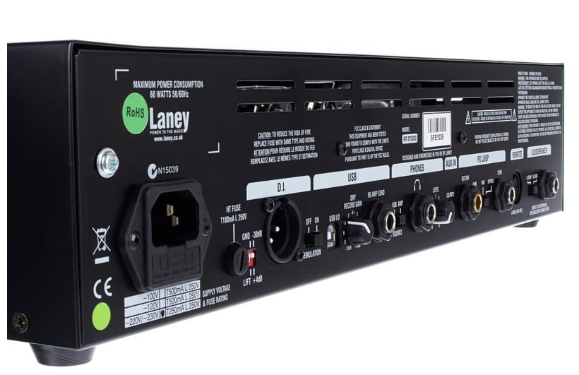 Laney IRT-Studio Amplificador Cabezal Guitarra 5