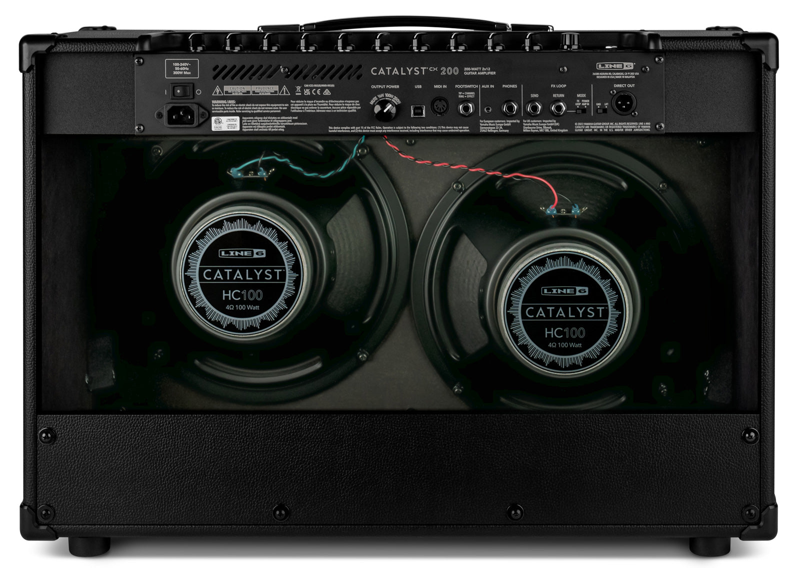 Line 6 Catalyst CX 200 Amplificador Guitarra 5