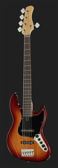 Marcus Miller V3-5 TS 2nd Gen Bajo Eléctrico 5 Cuerdas Tobacco Sunburst 2