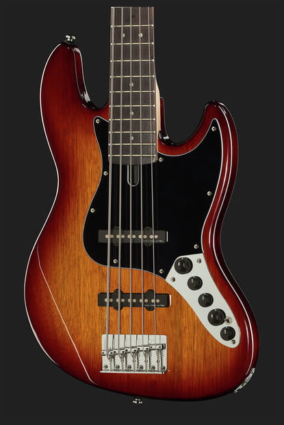 Marcus Miller V3-5 TS 2nd Gen Bajo Eléctrico 5 Cuerdas Tobacco Sunburst 4