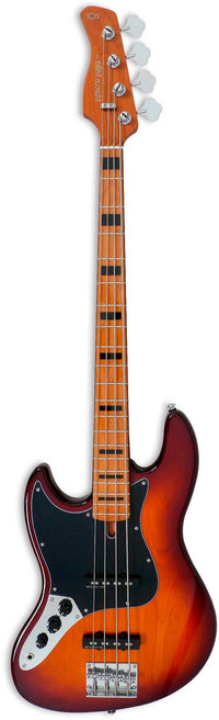 Marcus Miller V5 Alder 5 TS LH Bajo Eléctrico 5 Cuerdas para Zurdos Tobacco Sunburst 1