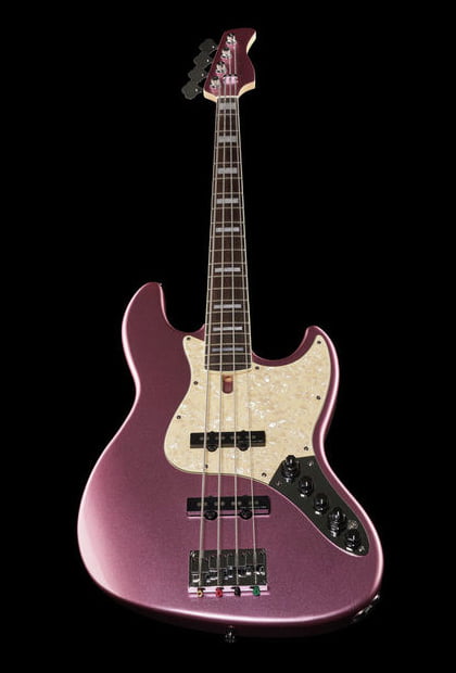 Marcus Miller V7 Alder-4 2nd Gen BUR Bajo Eléctrico Burgundy 10