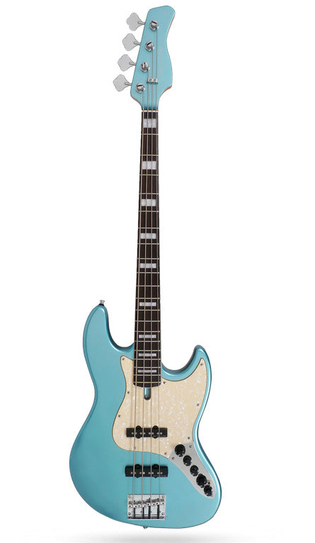 Marcus Miller V7 Alder-4 2nd Gen LPB Bajo Eléctrico Lake Placid Blue 1