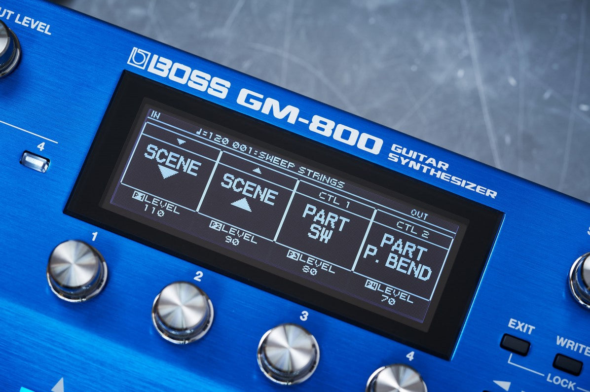 Boss GM-800 Sintetizador Guitarra 18