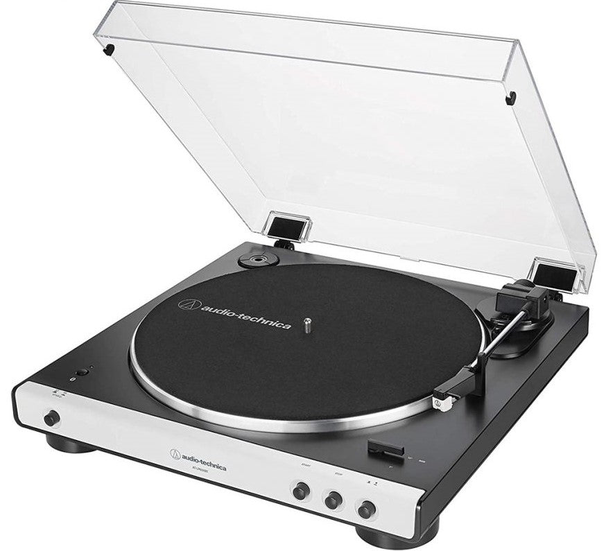 Audio Technica AT-LP60XBT WH Giradiscos Automático Tracción por Correa Bluetooth Blanco 1