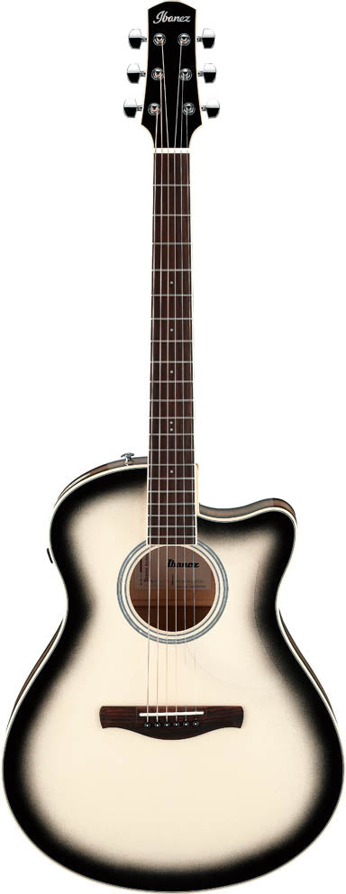 Ibanez AAM370M1CE TPA Guitarra Electroacústica Auditorio Transparent Panda 1