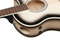 Ibanez AAM370M1CE TPA Guitarra Electroacústica Auditorio Transparent Panda 12