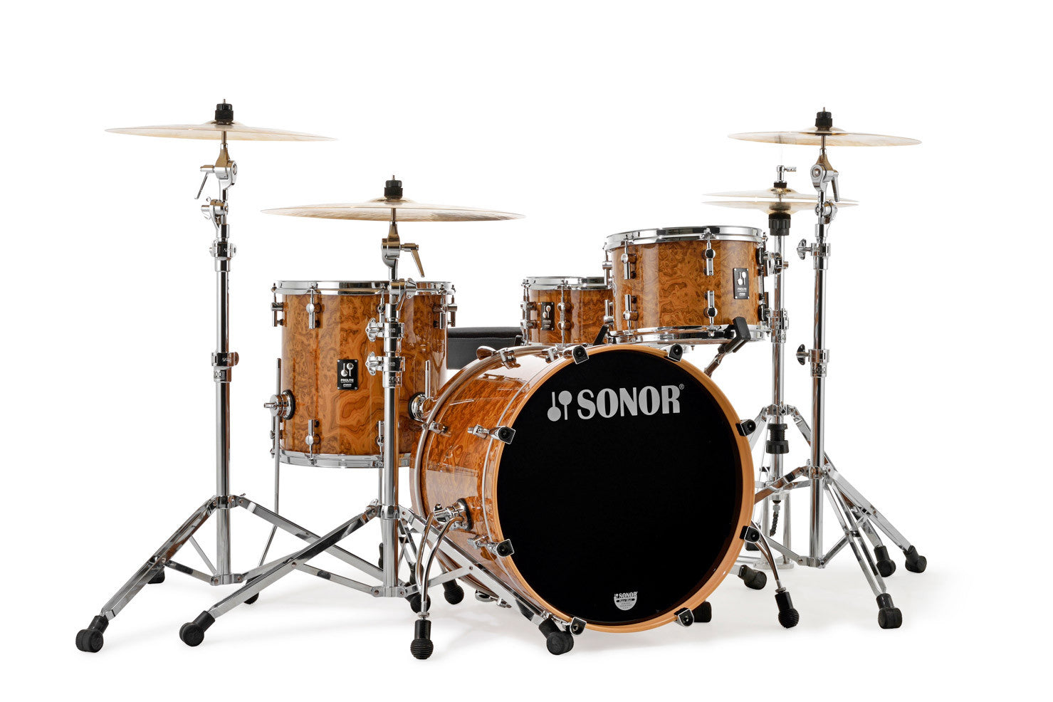 Sonor Prolite Studio 1 NM CHB Batería Acústica Chocolate Burl 1