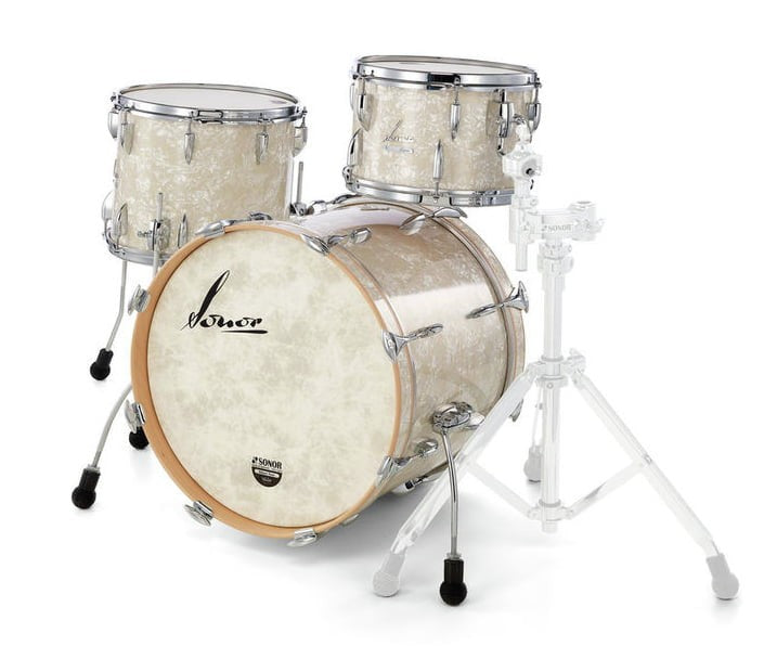 Sonor VT Three20 Shells NM VLP Batería Acústica Vintage Pearl 1