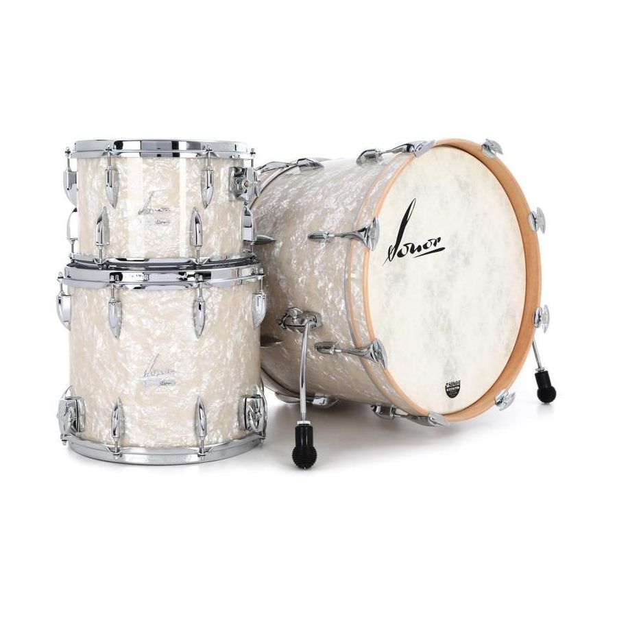 Sonor VT Three20 Shells NM VLP Batería Acústica Vintage Pearl 2