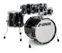 Sonor AQ2 Studio Set TSB Batería Acústica Transparent Stain Black 1