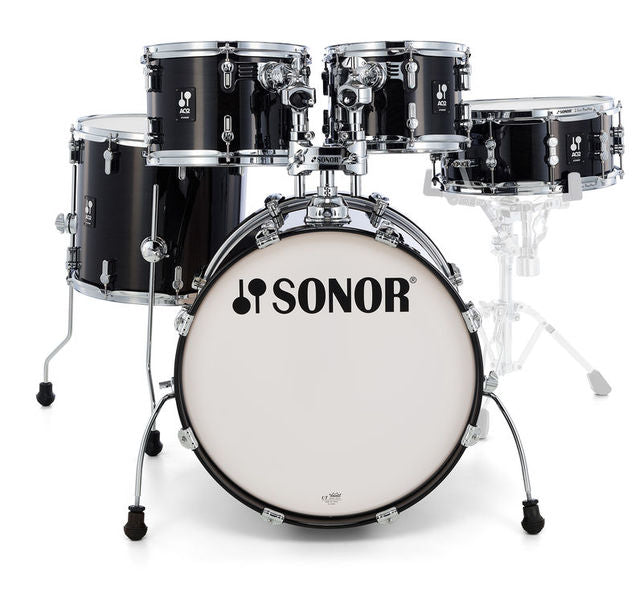 Sonor AQ2 Studio Set TSB Batería Acústica Transparent Stain Black 2