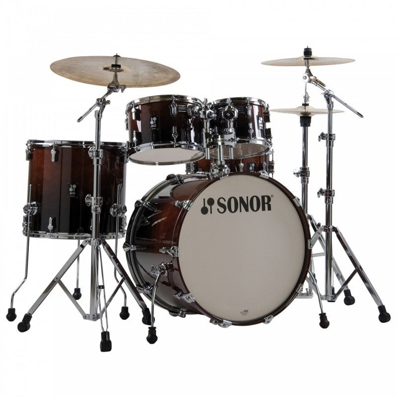 Sonor AQ2 Stage Set BRF Batería Acústica Brown Fade 10