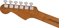 Fender American Acoustasonic Jazzmaster Mahogany Guitarra Electroacústica Natural 6