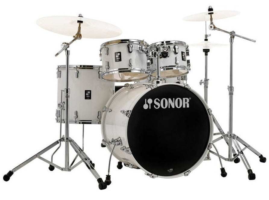 Sonor AQ1 Studio Set PW Batería Acústica con Herrajes Piano White 1