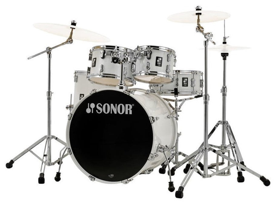 Sonor AQ1 Studio Set PW Batería Acústica con Herrajes Piano White 2