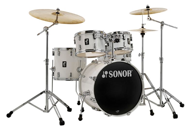 Sonor AQ1 Studio Set PW Batería Acústica con Herrajes Piano White 15