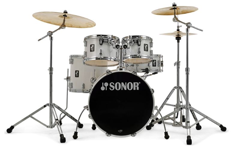 Sonor AQ1 Studio Set PW Batería Acústica con Herrajes Piano White 16