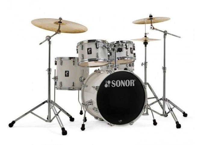 Sonor AQ1 Stage Set PW Batería Acústica con Herrajes Piano White 2