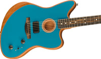 Fender American Acoustasonic Jazzmaster Guitarra Electroacústica Ocean Turquoise 4