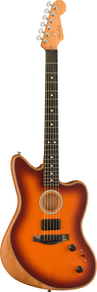 Fender American Acoustasonic Jazzmaster Guitarra Electroacústica Tobacco Sunburst 2