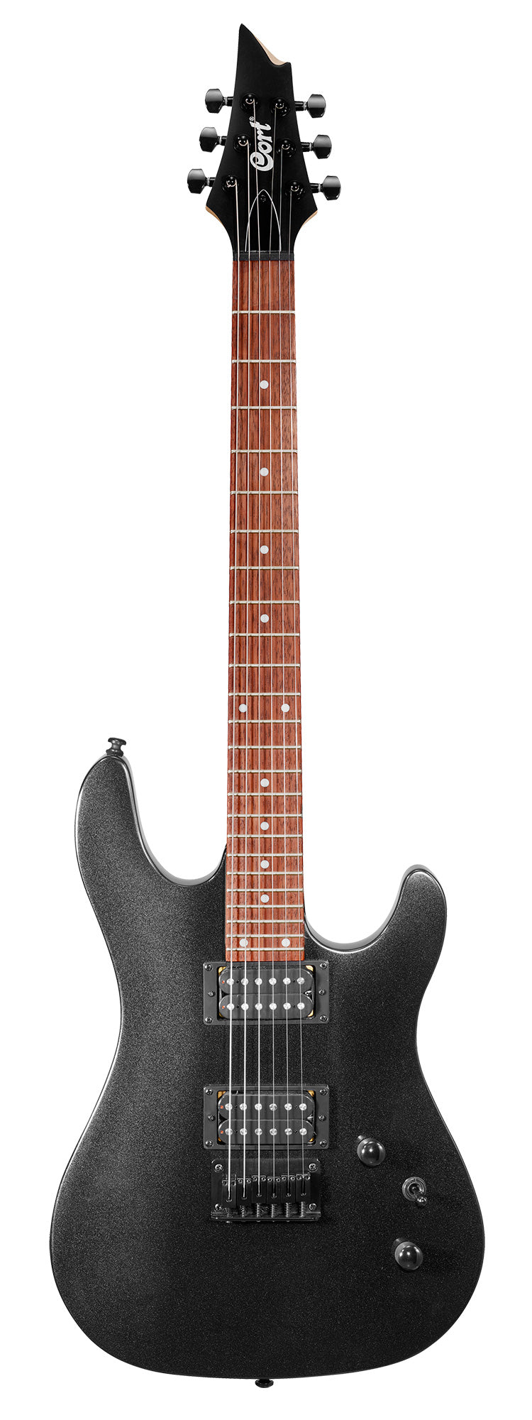 Cort KX100 BKM Guitarra Eléctrica Black Metallic 1