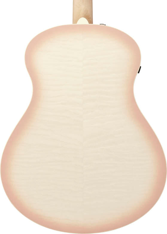 Ibanez AAM370M2E APF Guitarra Electroacústica Auditorio Transparent Antique White Peach Fuzz 5