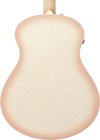 Ibanez AAM370M2E APF Guitarra Electroacústica Auditorio Transparent Antique White Peach Fuzz 5