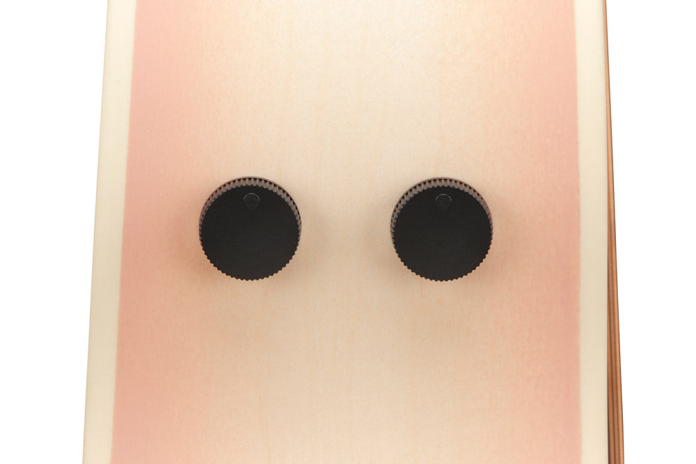 Ibanez AAM370M2E APF Guitarra Electroacústica Auditorio Transparent Antique White Peach Fuzz 10