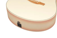 Ibanez AAM370M2E APF Guitarra Electroacústica Auditorio Transparent Antique White Peach Fuzz 11