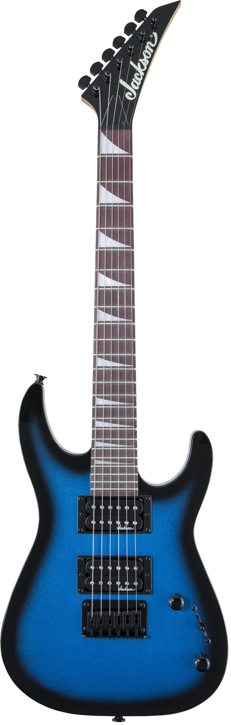 Jackson JS Dinky Minion JS1X AM Guitarra Eléctrica Metallic Blue Burst 1