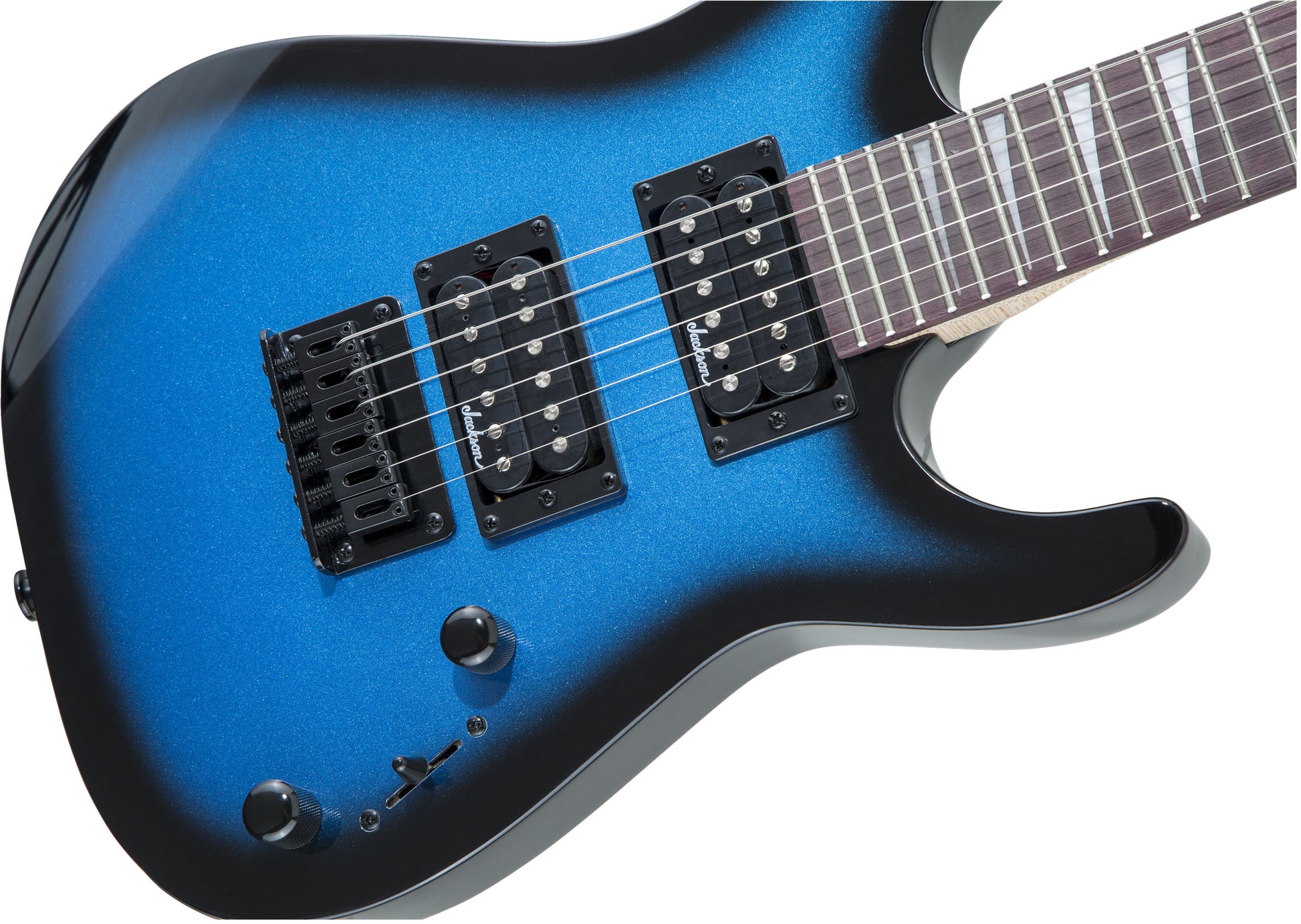 Jackson JS Dinky Minion JS1X AM Guitarra Eléctrica Metallic Blue Burst 6