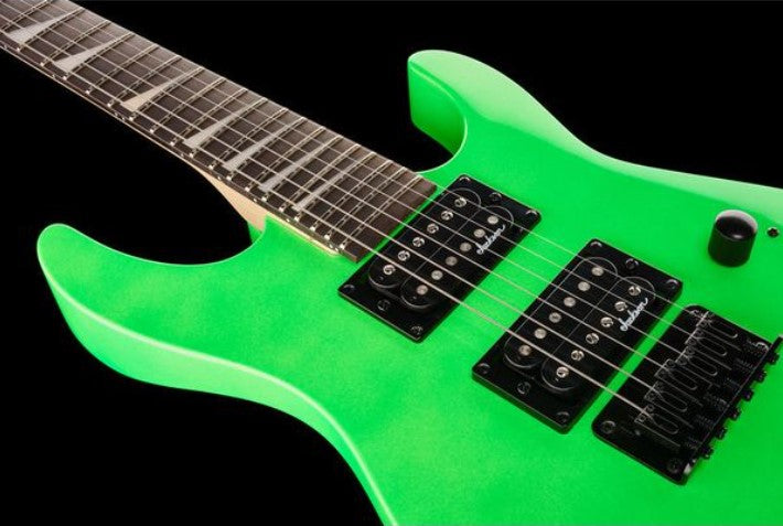 Jackson JS Dinky Minion JS1X AM Guitarra Eléctrica Neón Green 15