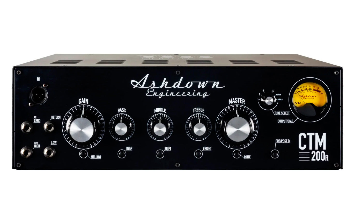 Ashdown CTM200R Custom Shop Amplificador Cabezal Bajo Rack 1