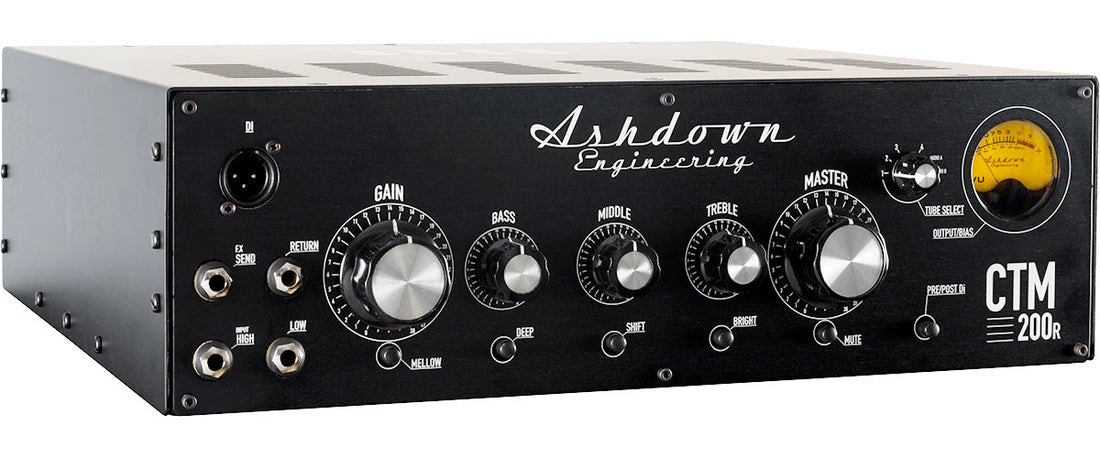 Ashdown CTM200R Custom Shop Amplificador Cabezal Bajo Rack 2