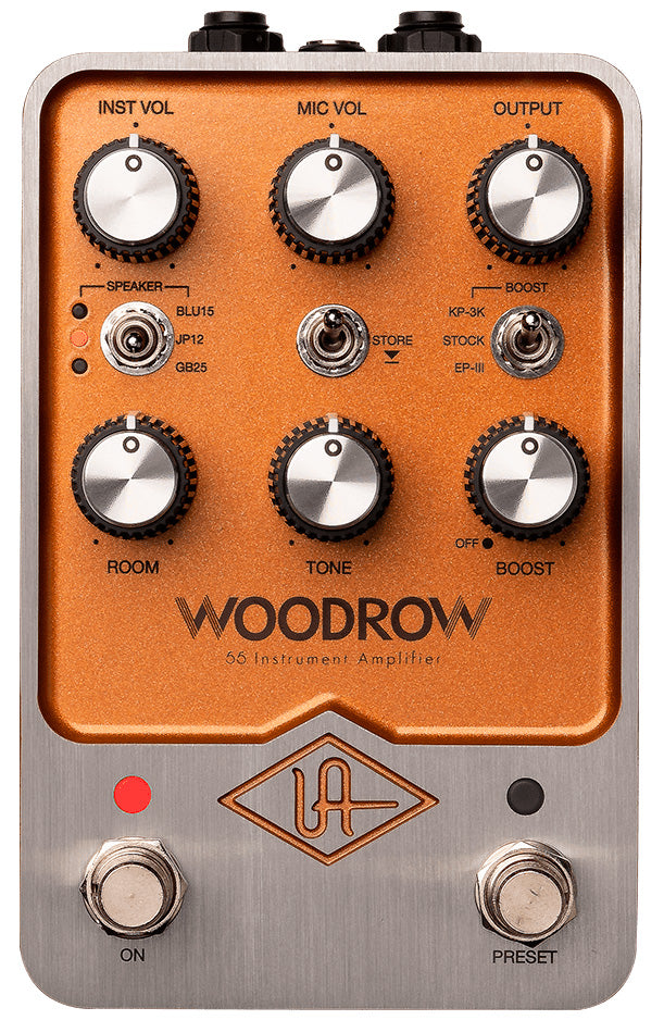 Universal Audio Woodrow 55 Instrument Amplifier Pedal 12