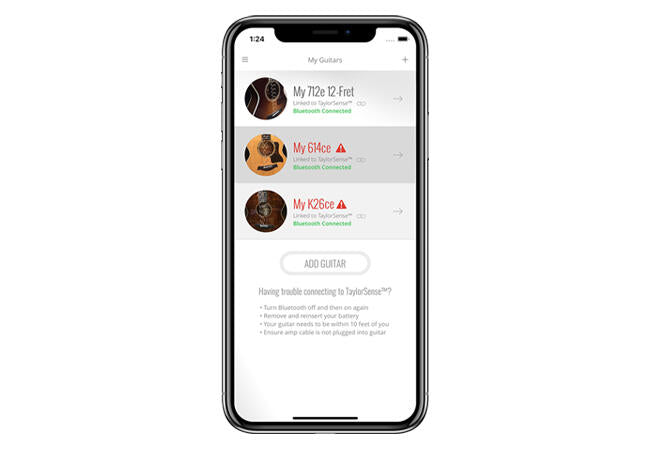 Taylor 1318 Taylor Sense Herramienta Monitoraje Estado Guitarra 3