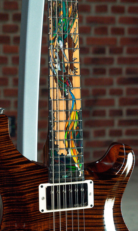 PRS Private Stock 40TH Anniversary Mccarty Dragon LE BC 31 Guitarra Eléctrica Burn Chestnut 5