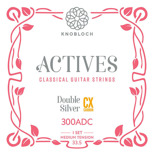 Knobloch 300ADC Actives CX Carbon Juego de Cuerdas Guitarra Española Tensión Media 1