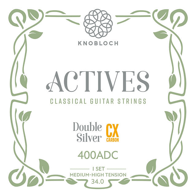 Knobloch 400ADC Actives CX Carbon Juego de Cuerdas Guitarra Española Tensión Media Alta 1