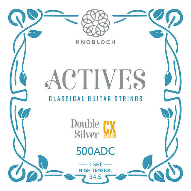 Knobloch 500ADC Actives CX Carbon Juego de Cuerdas Guitarra Española Tensión Alta 1