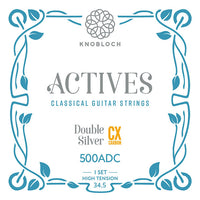 Knobloch 500ADC Actives CX Carbon Juego de Cuerdas Guitarra Española Tensión Alta 1