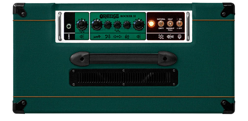Orange Rocker 32 BRG Amplificador Guitarra British Racing Green 3